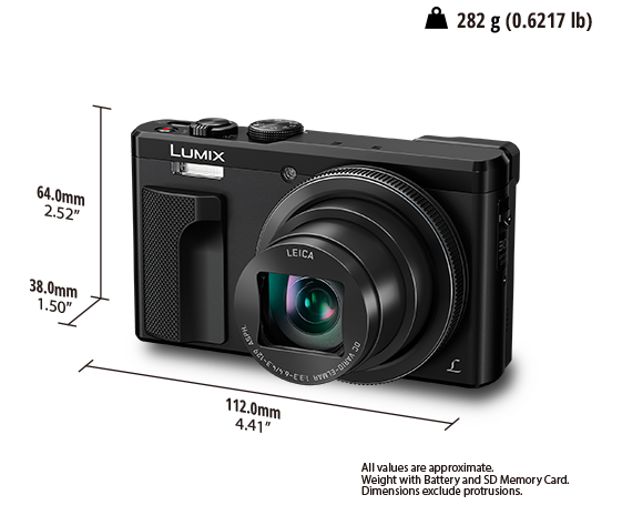 LUMIX Digital Camera DMC-TZ80
