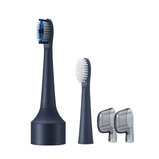 Photo of ER-CTB1 ELECTRIC TOOTHBRUSH with Sonic Vibration, 2 Types of Head Attachments and Caps