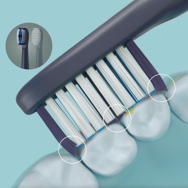 Thorough Cleaning with the Multi-fit Brush