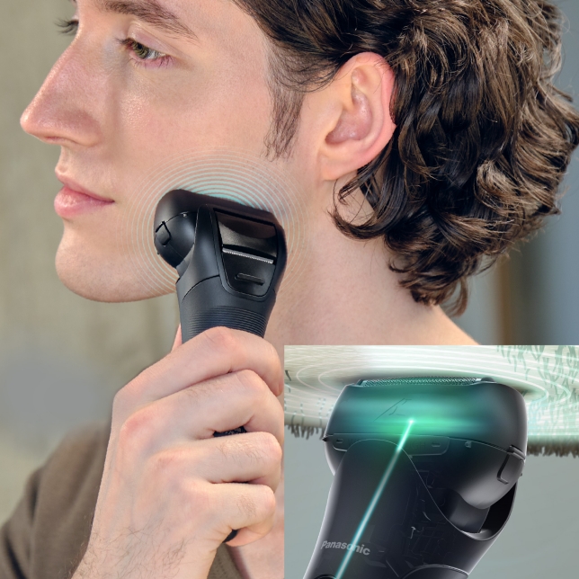 Panasonic electric shaver ES-LT2B sensor technology makes it a great trimmer shaver