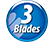 3 Blades