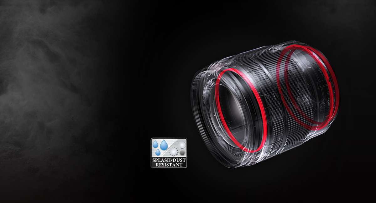 Splash/Dustproof – More Creative Options