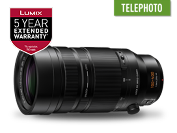 Photo of LEICA DG VARIO-ELMAR 100-400mm / F4.0-6.3 II ASPH. / POWER O.I.S. (H-RSA100400G) Micro Four Thirds Lens