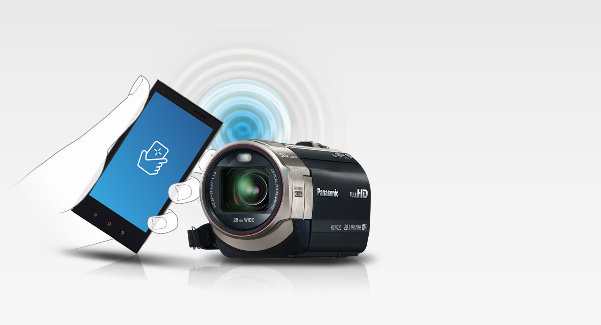 One-Touch Connection
with NFC