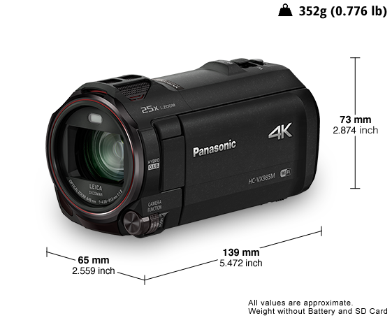 HC-VX985M Video Cameras - Panasonic Australia