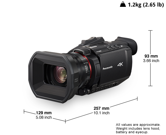 4K Professional Camcorder HC-X1500