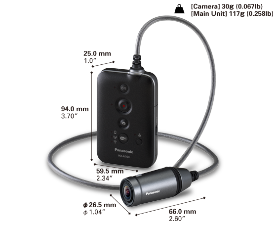 Wearable Video Camera: HX-A100