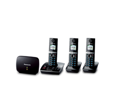 Photo of Cordless Phones - Everyday Living: KX-TG8033ALB