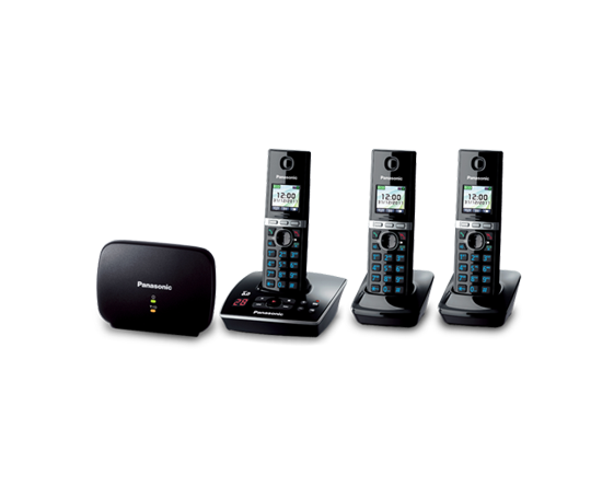 Cordless Phones - Everyday Living: KX-TG8033ALB