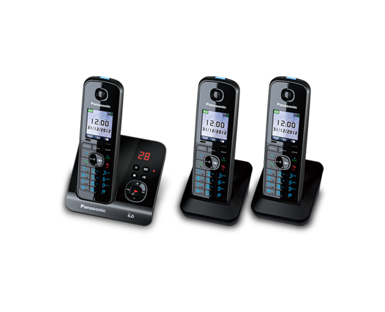 Cordless Phones - Everyday Living: KX-TG8163ALB