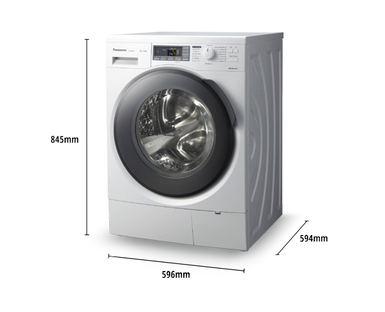 ECONAVI 8kg Front Loader Washing Machine