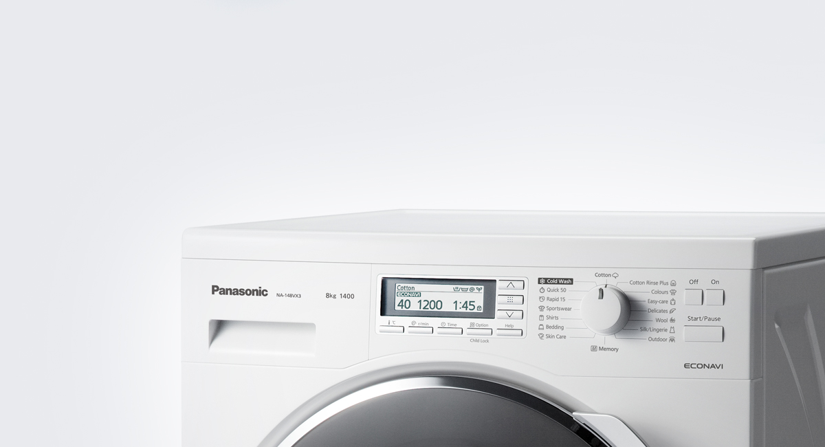 Front Loading Washing Machines NA148VX3WAU Panasonic Australia