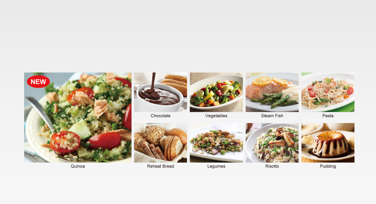 19 Preset Auto Menu for Easy Cooking