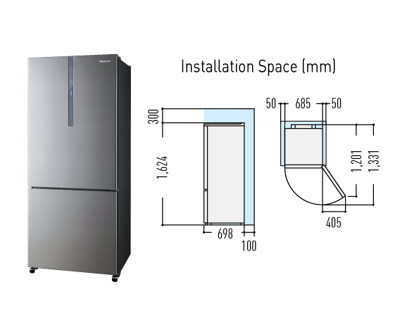 Refrigerator NR-BX41BXSAU