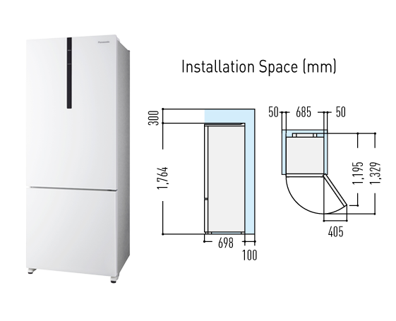 Refrigerator NR-BX46BVWAU