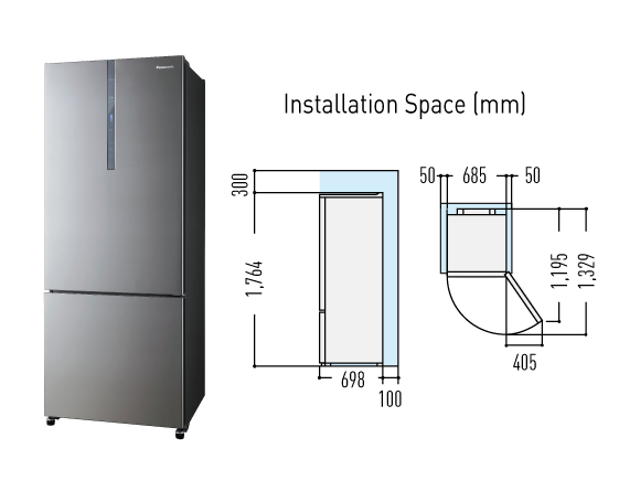 Refrigerator NR-BX46BXSAU