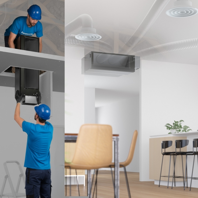 Simplified installation for new and existing buildings