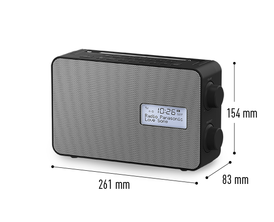 DAB+ Digital Radio with Bluetooth RF-D30