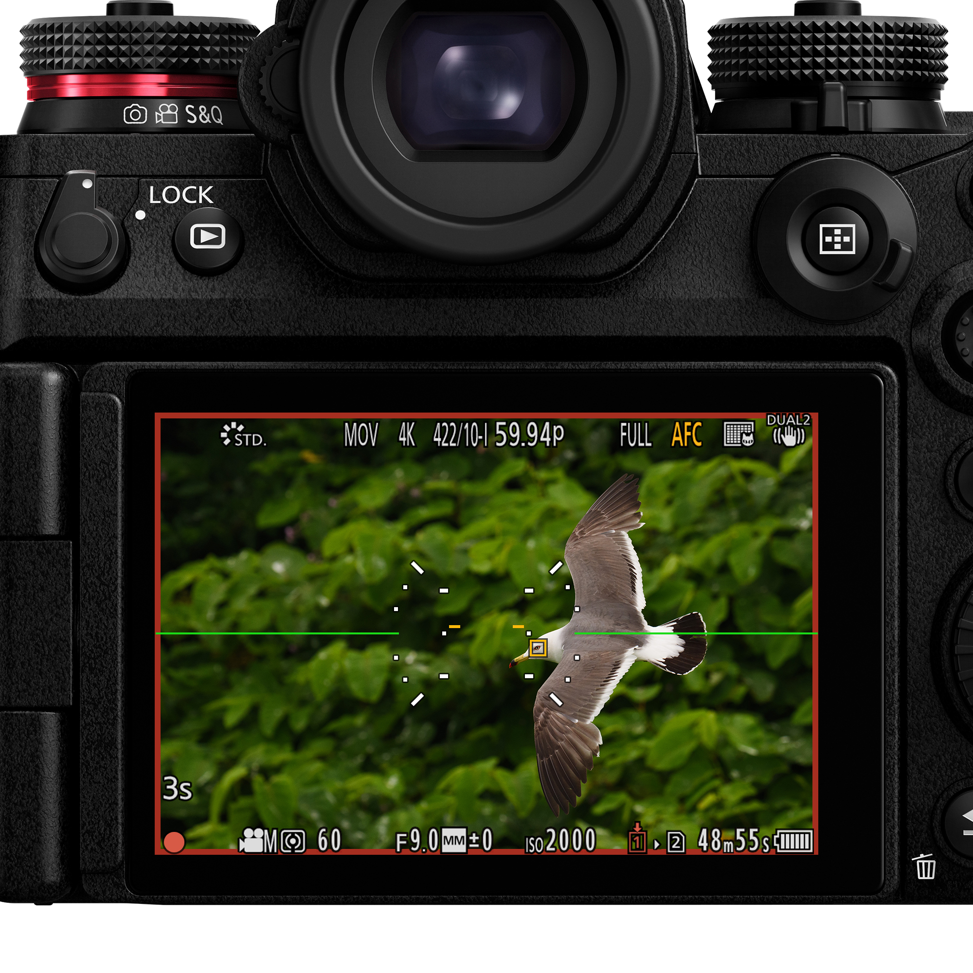 A smooth video image and its recording interface