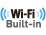Wi-Fi Built-in