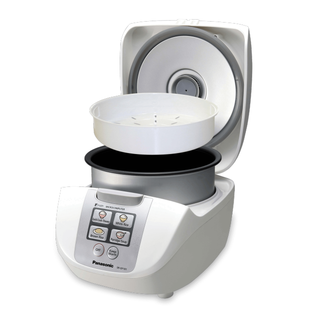 Panasonic SR-DF101WST Rice Cooker - Micro Rice Cooker
