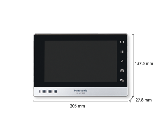 Room Monitor for IP Apartment Intercom System VL-MN1000