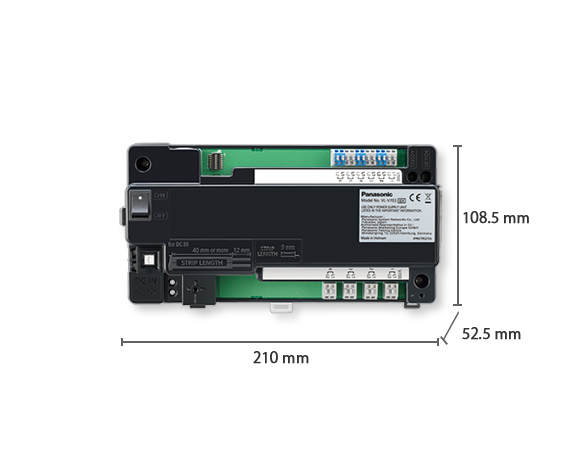 Extension Box for Analogue Apartment Intercom System VL-V703