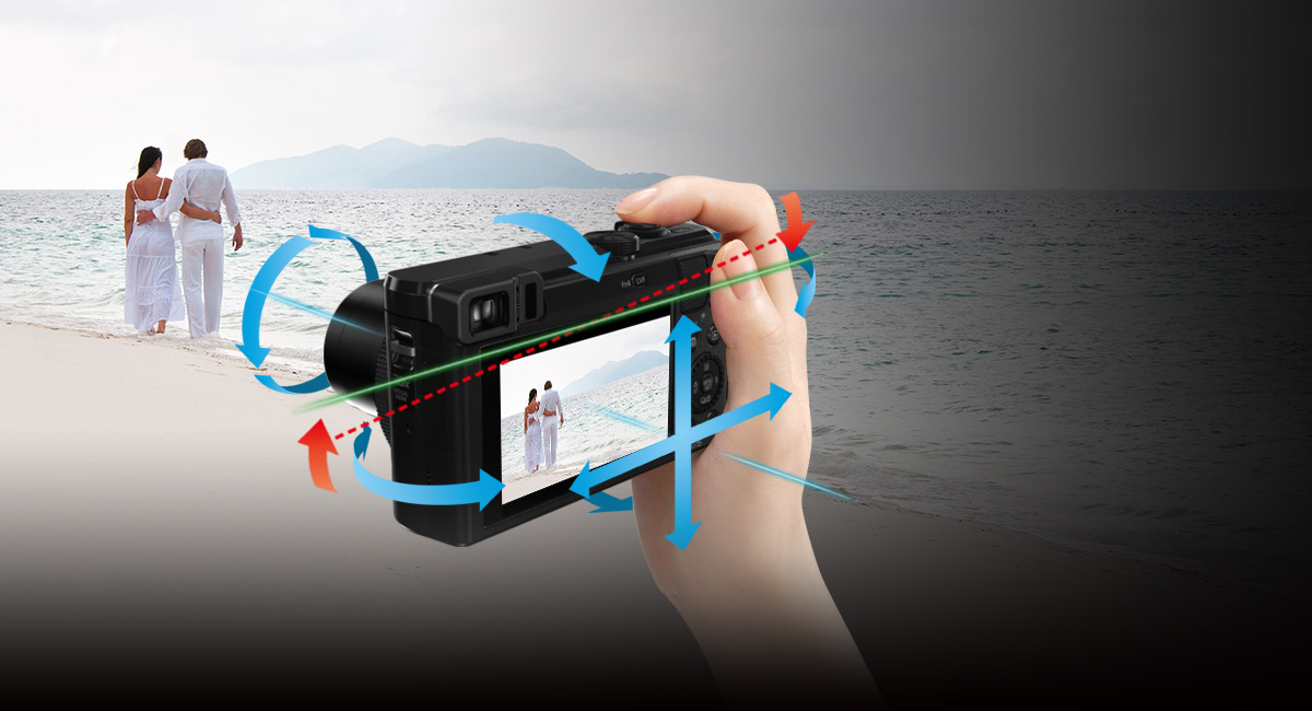 Compensation des mouvements sur 5&nbsp;axes et correction de l’inclinaison