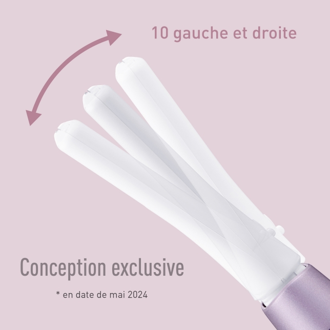 Tête pivotante et flexible pour une finition lisse