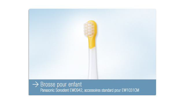 Soyez inspirés - EW1031 Brosse à dents électronique avec technologie sonique