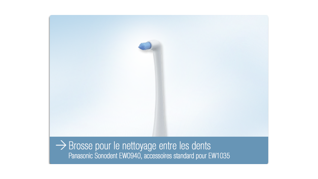 Soyez inspirés - EW1031 Brosse à dents électronique avec technologie sonique