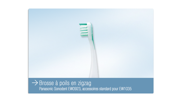 Soyez inspirés - EW1031 Brosse à dents électronique avec technologie sonique