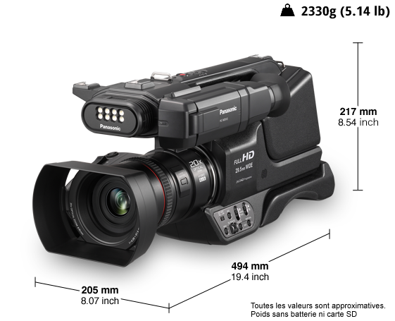 Caméscope HD HC-MDH3