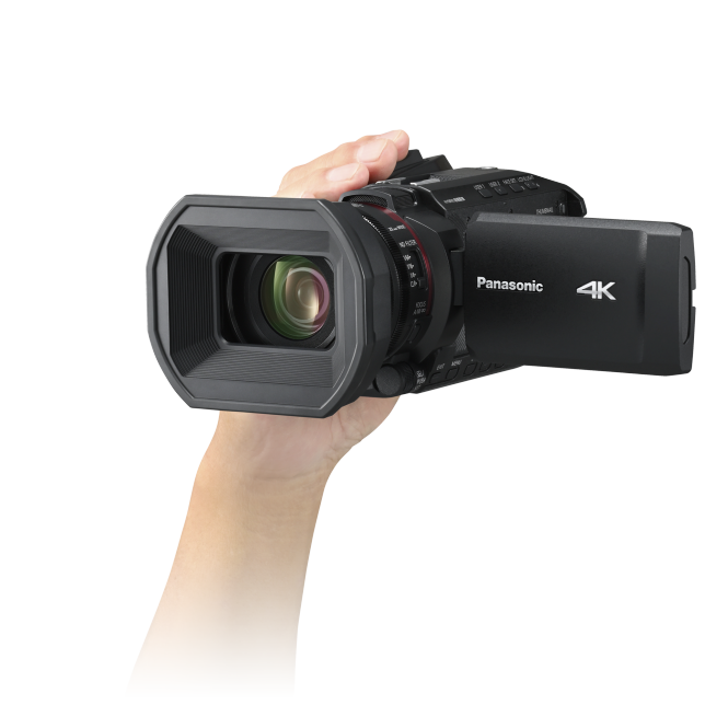 Caméscope 4K 60p conçu pour les créateurs nomades