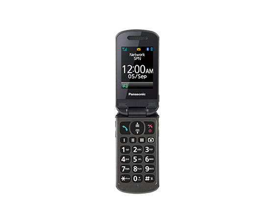 Téléphone portable facile d'emploi KX-TU339
