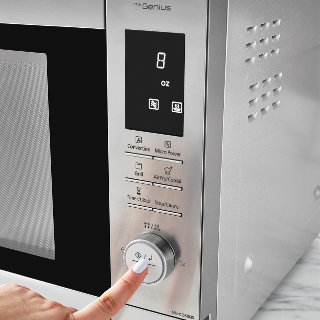 Bouton de réchauffage automatique facile