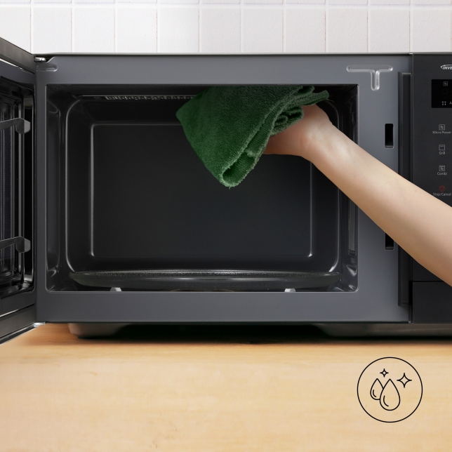 Un nettoyage facile avec le programme Aqua Clean