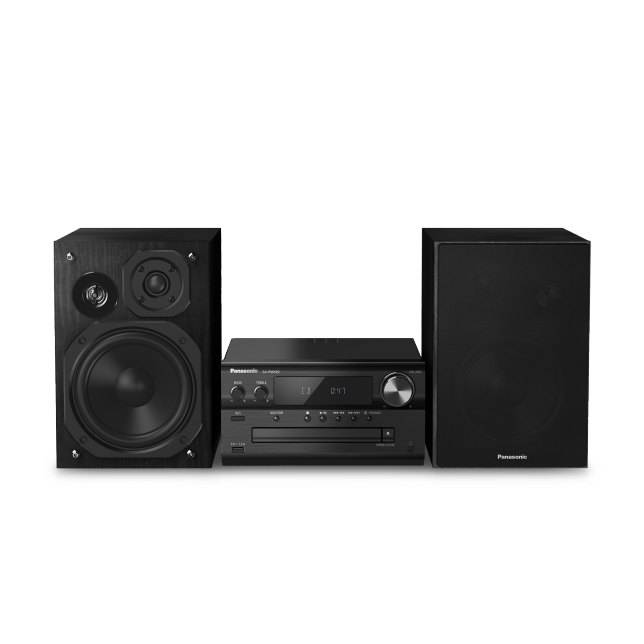 Photo de Système audio haute résolution SC-PMX92 équipé d'une radio DAB+, d'un lecteur CD et du Bluetooth