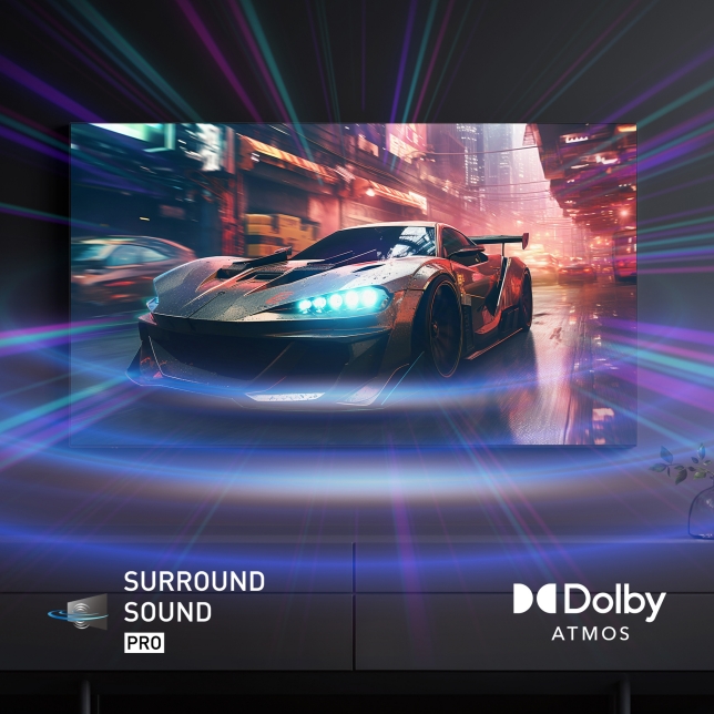 Son immersif Surround Sound Pro avec Dolby Atmos ®