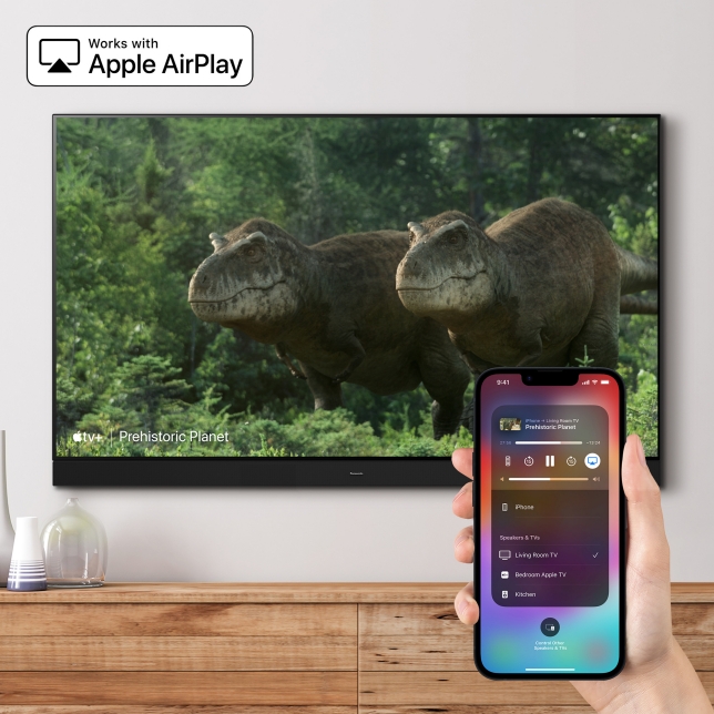 Watch. Listen. Share. AirPlay lets you do it all.