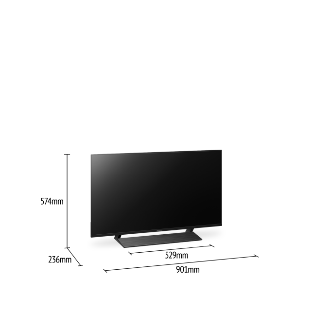 Photo de Téléviseur 40JX850E intelligent avec HDR et 4K LED de 40 pouces.