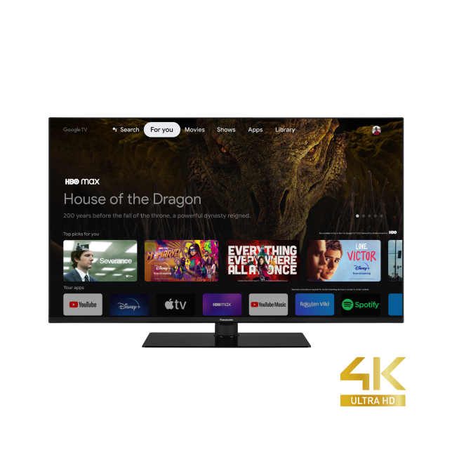 Photo de Téléviseur Google TV Ultra HD 4K LED TX-43MX700E de Panasonic