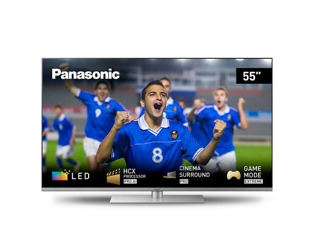 Photo de Téléviseur TX-55LX970E intelligent avec HDR et 4K LED de 55 pouces.