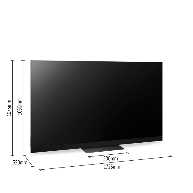 Photo de Téléviseur TX-77MZ2000E intelligent avec HDR et 4K OLED de 77 pouces.