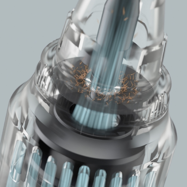 Fonction Aspiration pour faciliter le nettoyage