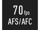 AFS/AFC 70 fps burst opnames