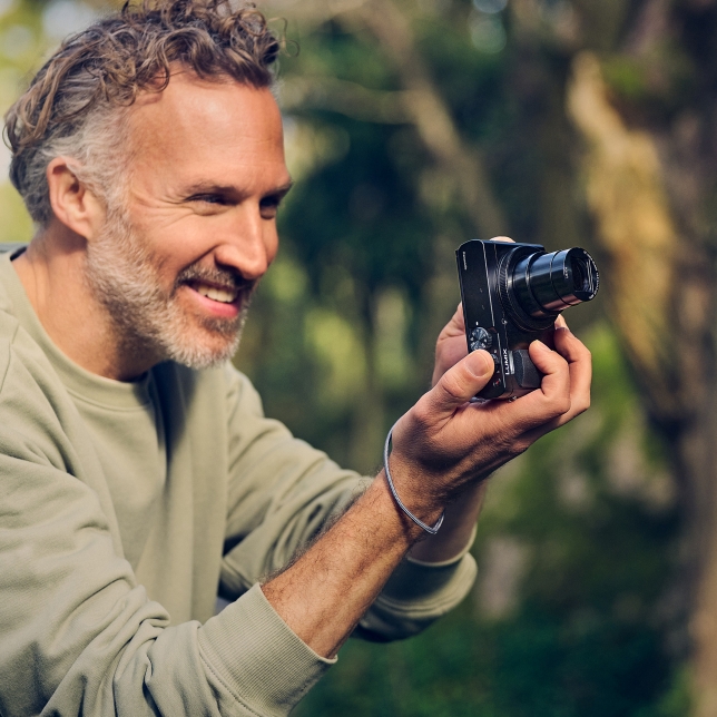 Krachtige camera in zakformaat