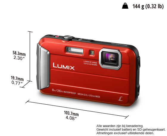 LUMIX digitale camera DMC-FT30