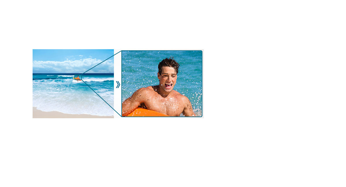 Krachtige 20x optische zoom 