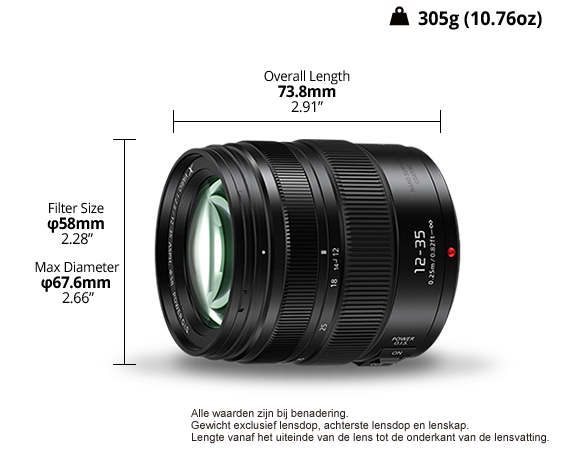 LUMIX G Lens H-HSA12035